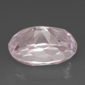 Kunzite naturale rosa da 5,43 ct, taglio ovale, VVS-VS