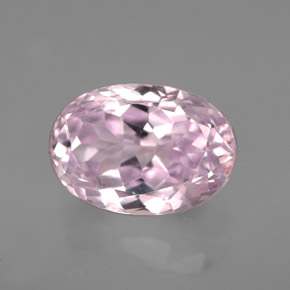 Kunzite naturale rosa da 5,79 ct, taglio ovale, VVS-VS