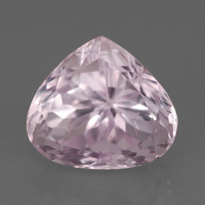Kunzite naturale rosa da 4,04 ct, taglio a pera, VVS-VS