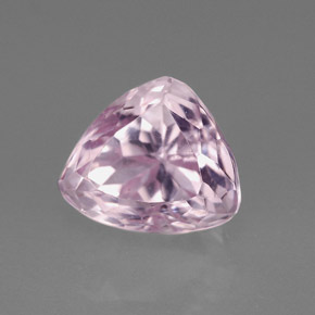 Kunzite naturale rosa da 3,97 ct, trillion, VVS-VS
