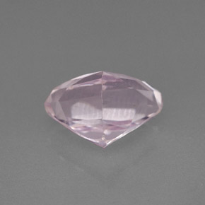 Kunzite naturale rosa da 2,45 ct, trillion, VVS-VS