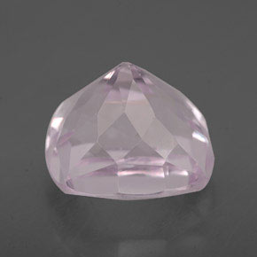 Kunzite naturale rosa da 5,35 ct, taglio a cuscino, VVS-VS