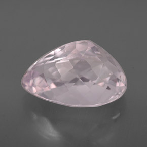 Kunzite naturale rosa da 3,21 ct, taglio a pera, VVS-VS