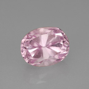 Kunzite Rosa naturale da 3.73 ct, Taglio ovale, VS