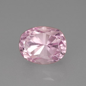 Kunzite Rosa naturale da 3.73 ct, Taglio ovale, VS