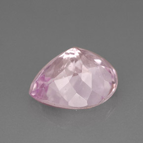 Kunzite naturale rosa da 4,18 ct, taglio a pera, VS