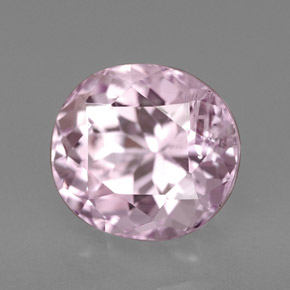 Kunzite naturale rosa da 4,52 ct, taglio ovale, VS