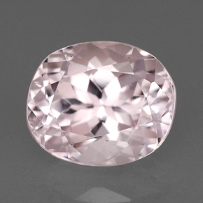 Kunzite naturale rosa da 2,66 ct, taglio ovale, VVS-VS