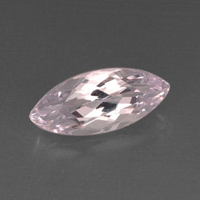 Kunzite naturale rosa da 7,61 ct, marchesa, VVS-VS