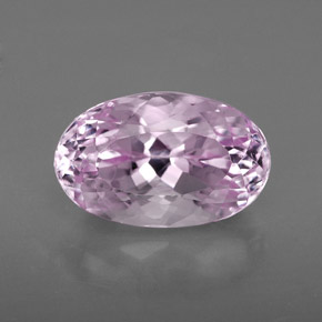 Kunzite naturale rosa da 5,05 ct, taglio ovale, VS