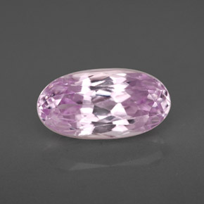 Kunzite naturale rosa da 4,09 ct, taglio ovale, VS
