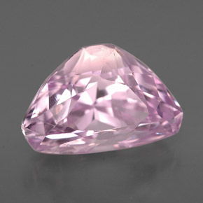 Kunzite naturale rosa da 4,34 ct, forma fantasia, VS