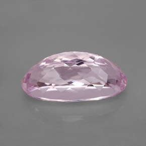 Kunzite naturale rosa da 11,76 ct, taglio ovale, VVS