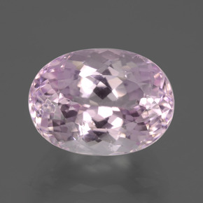 Kunzite naturale rosa da 6,71 ct, taglio ovale, VS