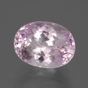 Kunzite naturale rosa da 6,71 ct, taglio ovale, VS