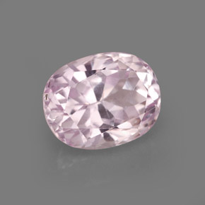 Kunzite naturale rosa da 5,63 ct, taglio ovale, VVS-VS