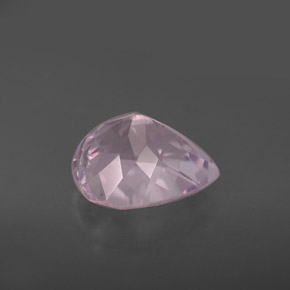 Kunzite naturale rosa da 3,72 ct, taglio a pera, VVS-VS