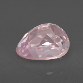Kunzite naturale rosa da 2,00 ct, taglio a pera, VVS-VS