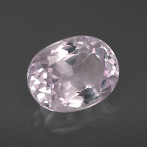 Kunzite naturale rosa da 3,44 ct, taglio ovale, VVS-VS