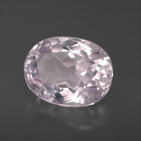 Kunzite naturale rosa da 3,44 ct, taglio ovale, VVS-VS