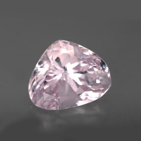 Kunzite naturale rosa da 5,10 ct, taglio a pera, VVS-VS