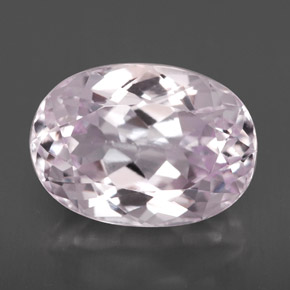Kunzite naturale rosa da 6,69 ct, taglio ovale, VVS-VS