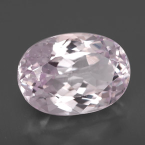 Kunzite naturale rosa da 6,69 ct, taglio ovale, VVS-VS