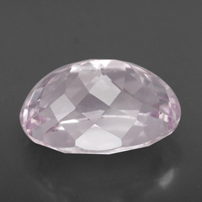 Kunzite naturale rosa da 6,69 ct, taglio ovale, VVS-VS