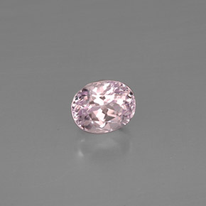 Kunzite naturale rosa da 5,68 ct, taglio ovale, VVS-VS