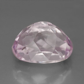 Kunzite naturale rosa da 6,49 ct, taglio ovale, VVS