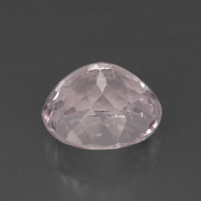 Kunzite Rosa chiaro naturale da 8.91 ct, Taglio ovale, VVS-VS