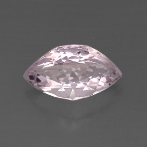 Kunzite Rosa naturale da 8.04 ct, Taglio trillion, VS