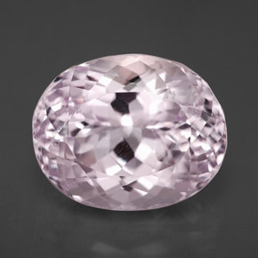 Kunzite naturale rosa da 8,04 ct, taglio ovale, VVS-VS