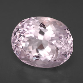Kunzite naturale rosa da 8,04 ct, taglio ovale, VVS-VS