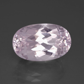 Kunzite naturale rosa da 7,30 ct, taglio ovale, VVS-VS