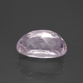 Kunzite naturale rosa da 7,30 ct, taglio ovale, VVS-VS