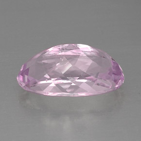 Kunzite Rosa chiaro naturale da 9.01 ct, Taglio ovale, VVS