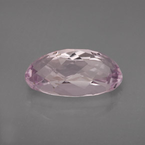 Kunzite naturale rosa da 6,51 ct, taglio ovale, VVS-VS