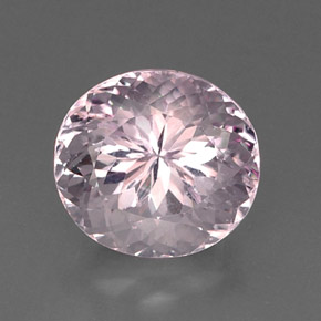 Kunzite naturale rosa da 11,27 ct, taglio ovale, VVS