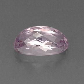 Kunzite naturale rosa da 6,56 ct, taglio ovale, VVS