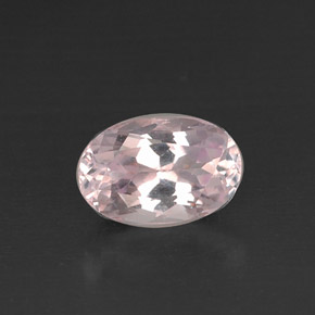 Kunzite naturale rosa da 5,05 ct, taglio ovale, VVS-VS