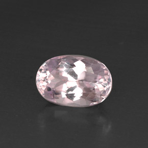 Kunzite naturale rosa da 5,05 ct, taglio ovale, VVS-VS