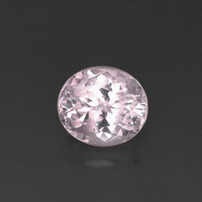 Kunzite naturale rosa da 5,09 ct, taglio ovale, VVS-VS