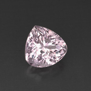 Kunzite naturale rosa da 5,57 ct, taglio a pera, VVS-VS