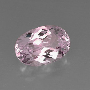 Kunzite Rosa naturale da 6.60 ct, Taglio ovale, VVS