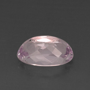 Kunzite naturale rosa da 7,93 ct, taglio ovale, VVS
