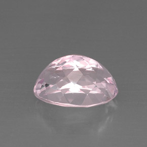 Kunzite naturale rosa da 8,31 ct, taglio ovale, VS