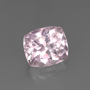 Kunzite naturale rosa da 8,05 ct, taglio a cuscino, VVS-VS