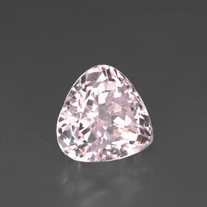 Kunzite naturale rosa da 9,89 ct, taglio a pera, VS
