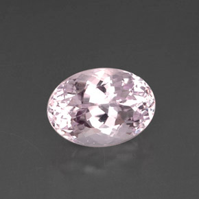 Kunzite Rosa naturale da 9.00 ct, Taglio ovale, VS